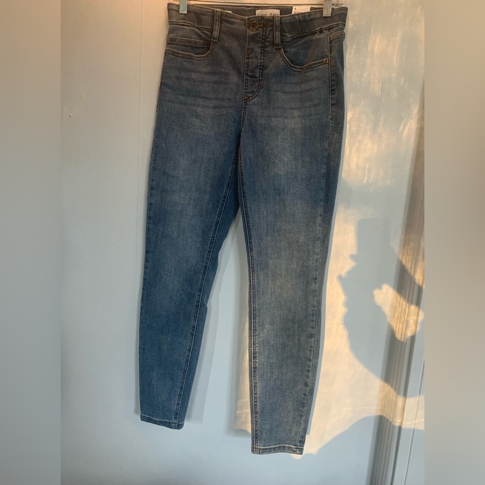 NWT Tribal Audrey Gray Mid-Rise Icon Fit Jeans